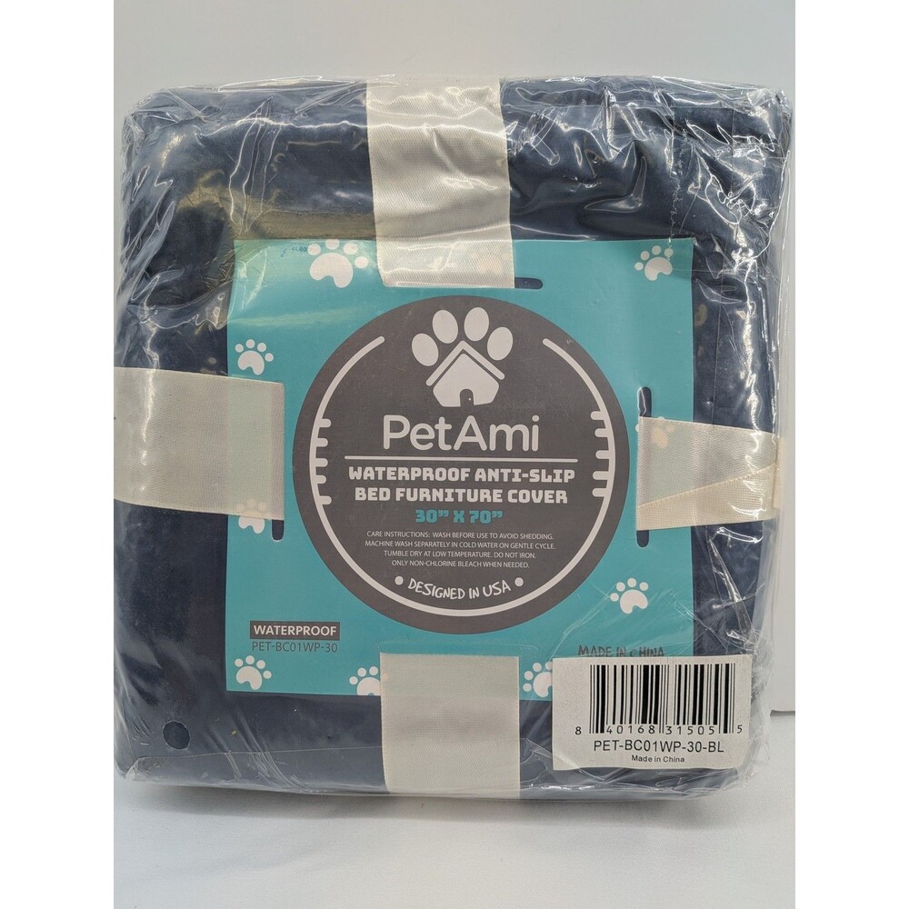PetAmi Waterproof Anti-Slip Dog Bed Furniture Cover 30x70 Inch Couch Protector